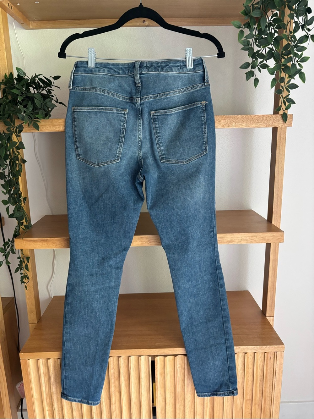 Universal Thread High Rise Skinny Distressed Blue Jeans - Picture 2 of 15